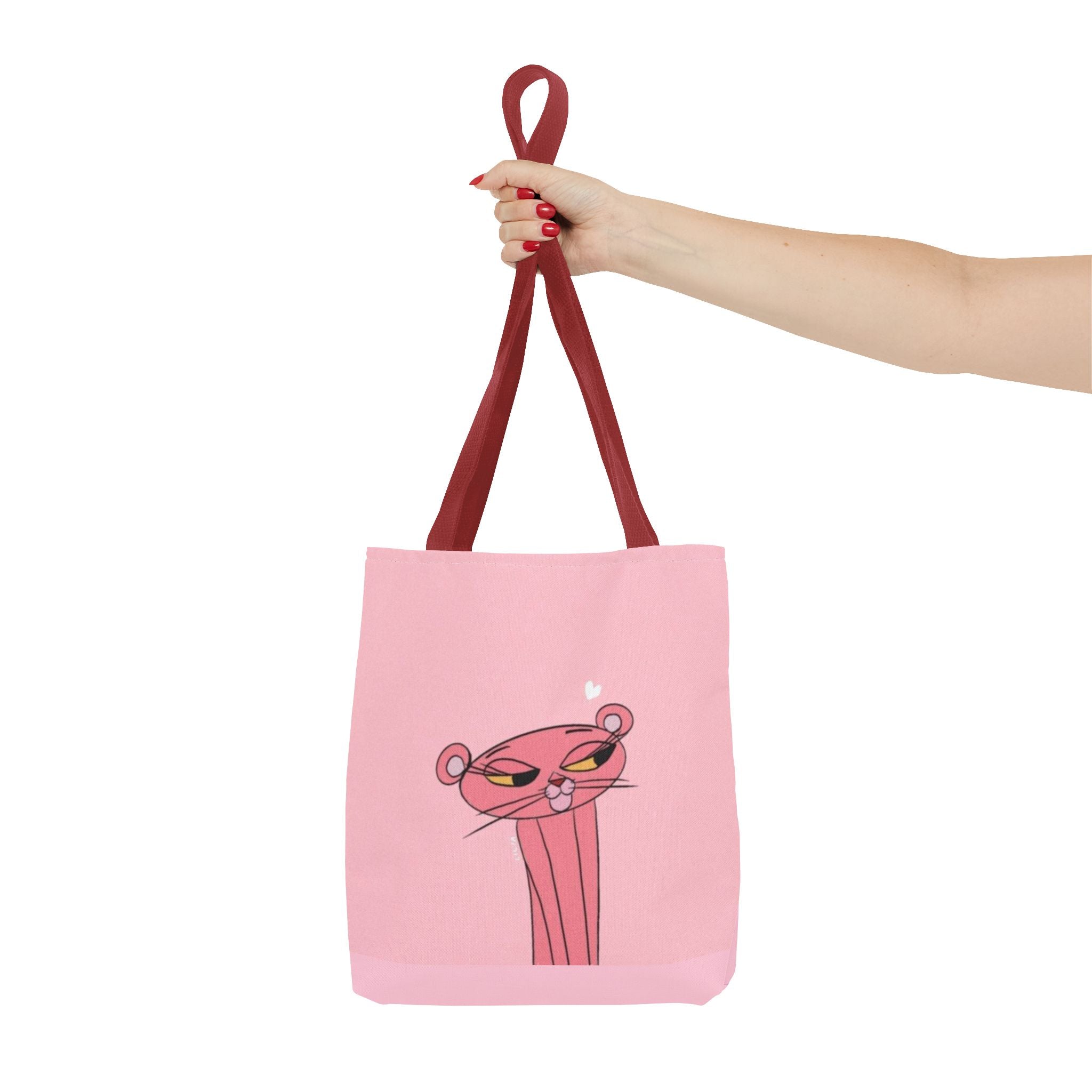 Pink Panther Cute Face Tote Bag