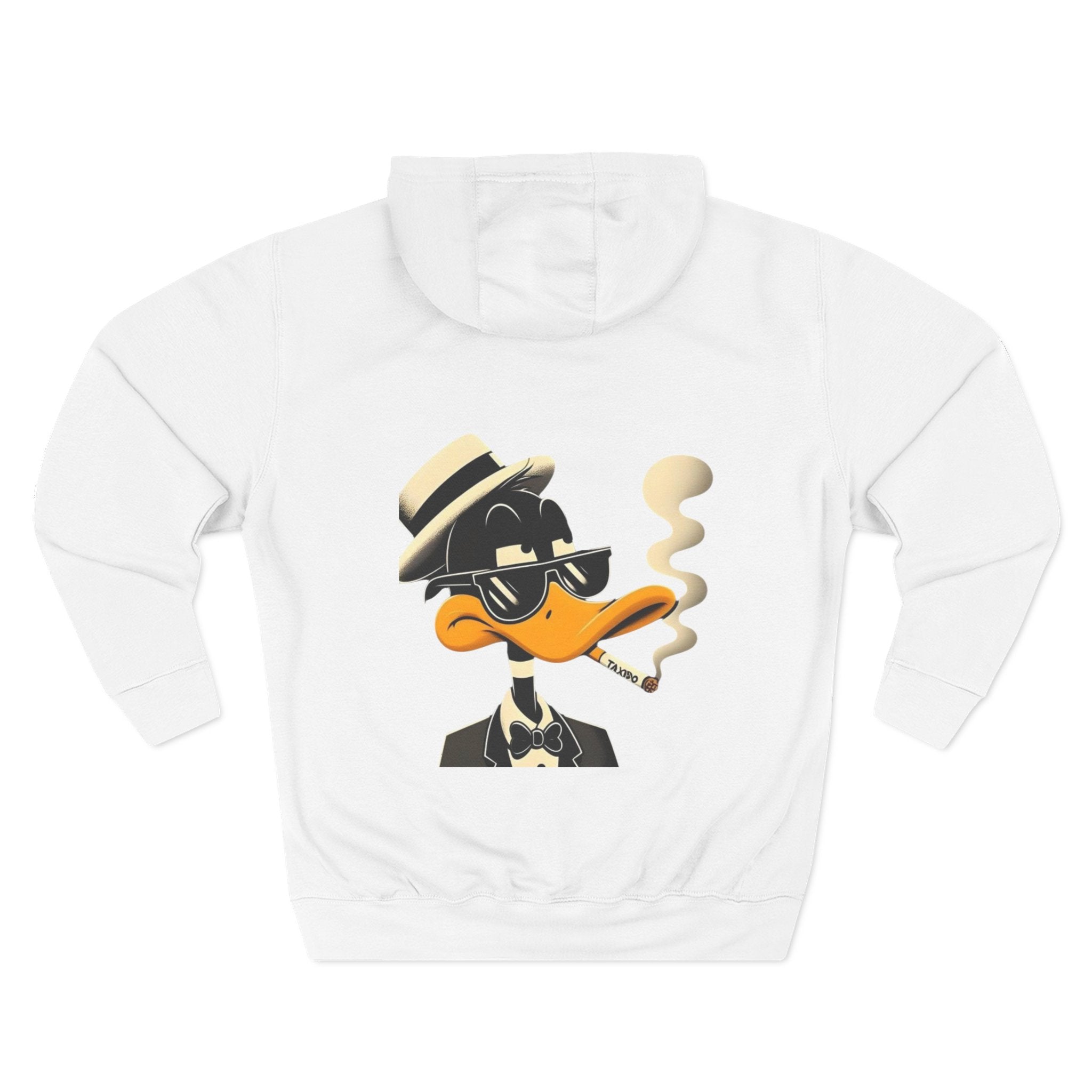 Who Cares? Duck Graphic Hoodie