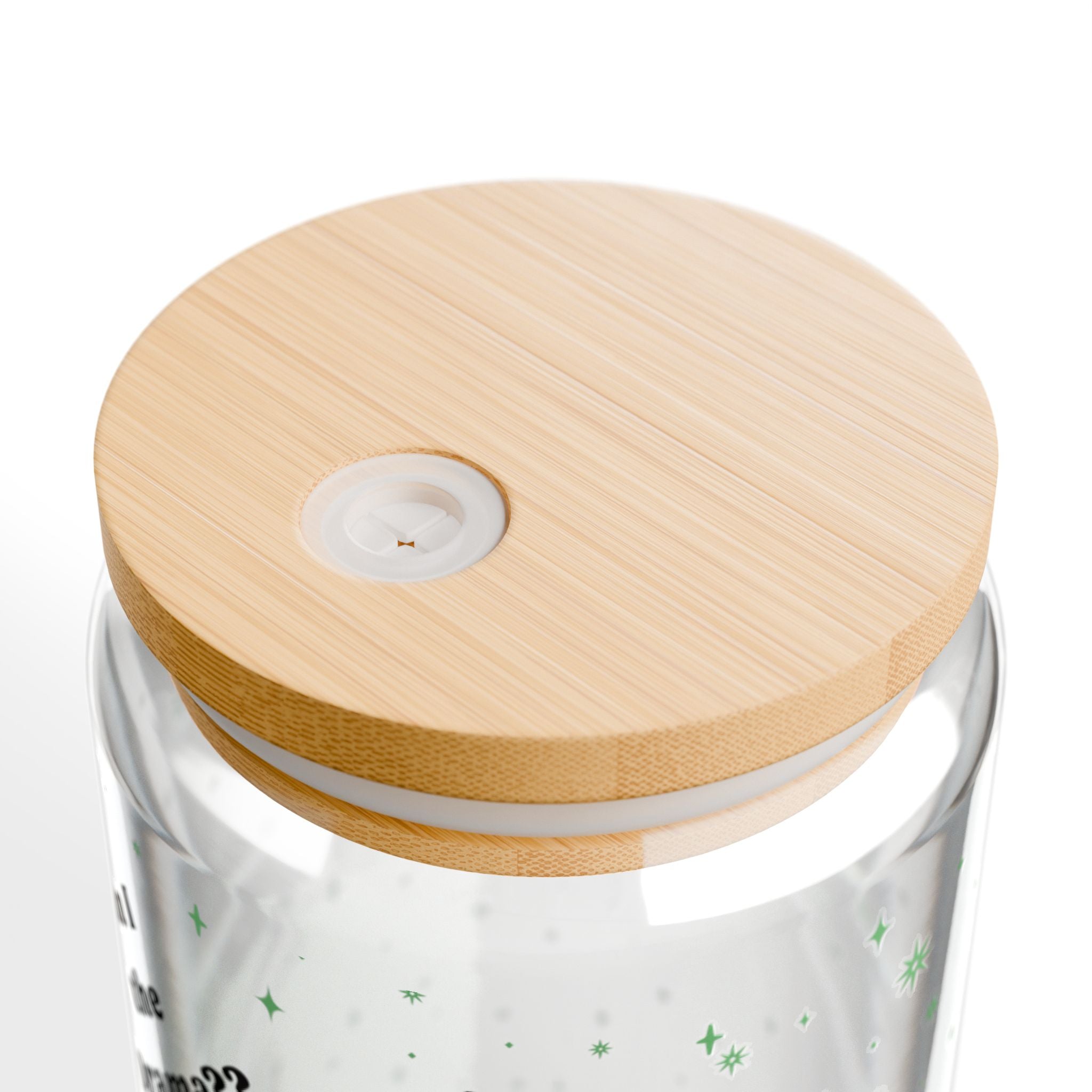 16oz Sipper Glass – Cute Frog 'I Am the Dreamer' Travel Cup with Straw
