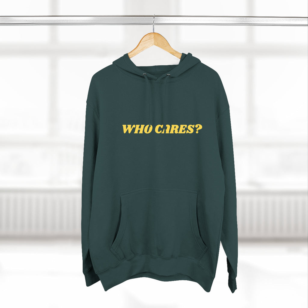 Who Cares? Duck Graphic Hoodie