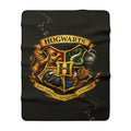 Hogwarts Crest Sherpa Blanket