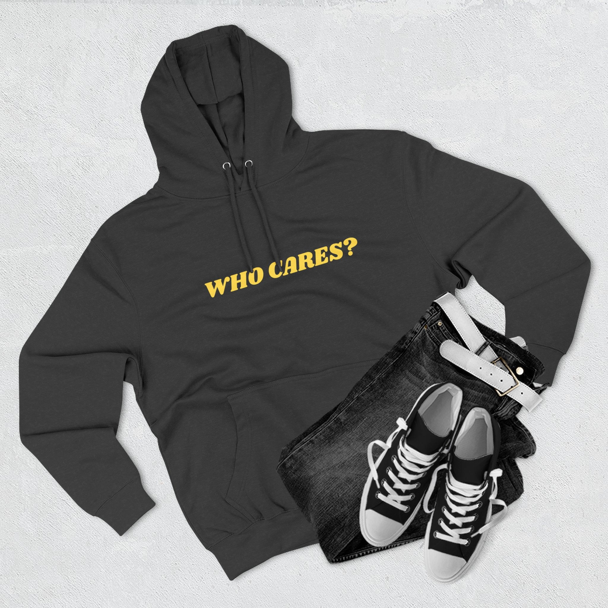 Who Cares? Duck Graphic Hoodie