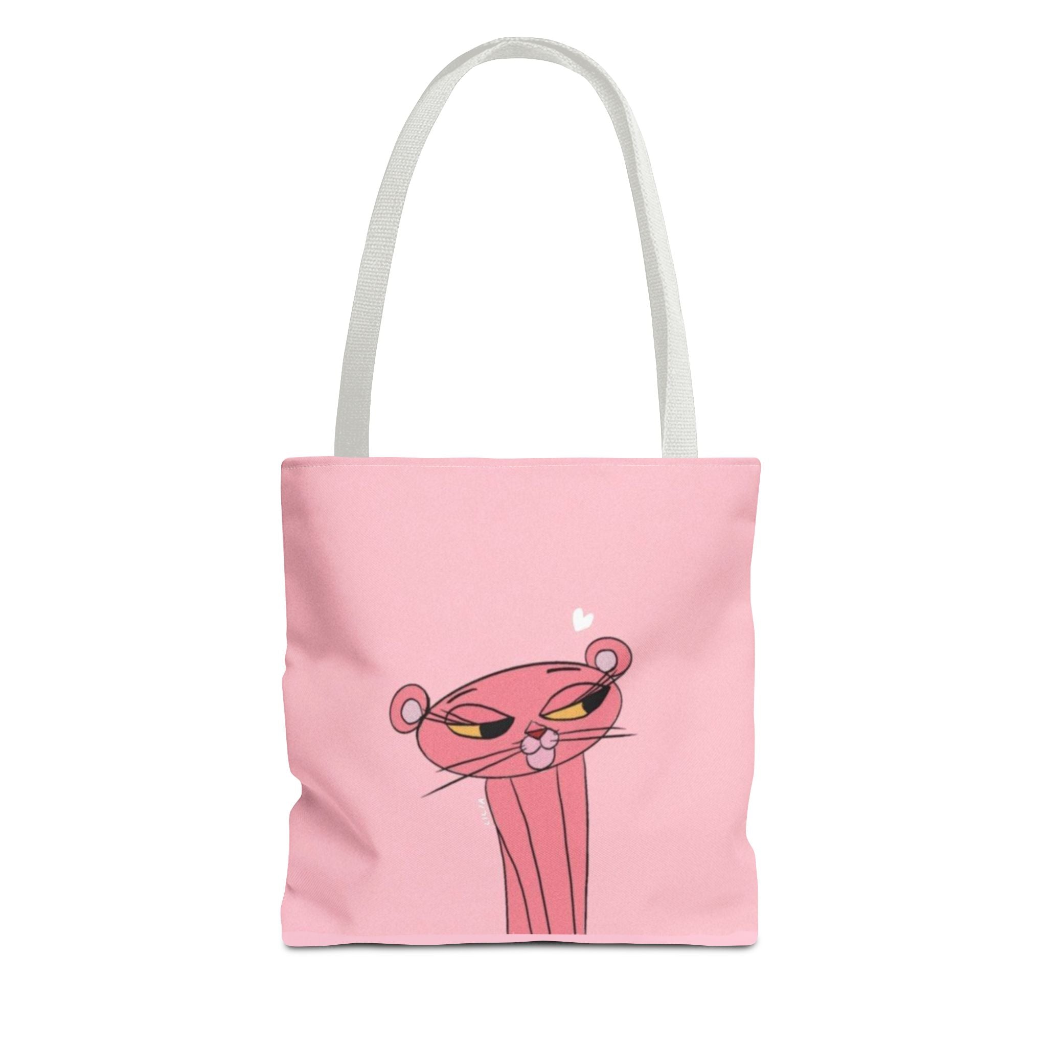 Pink Panther Cute Face Tote Bag