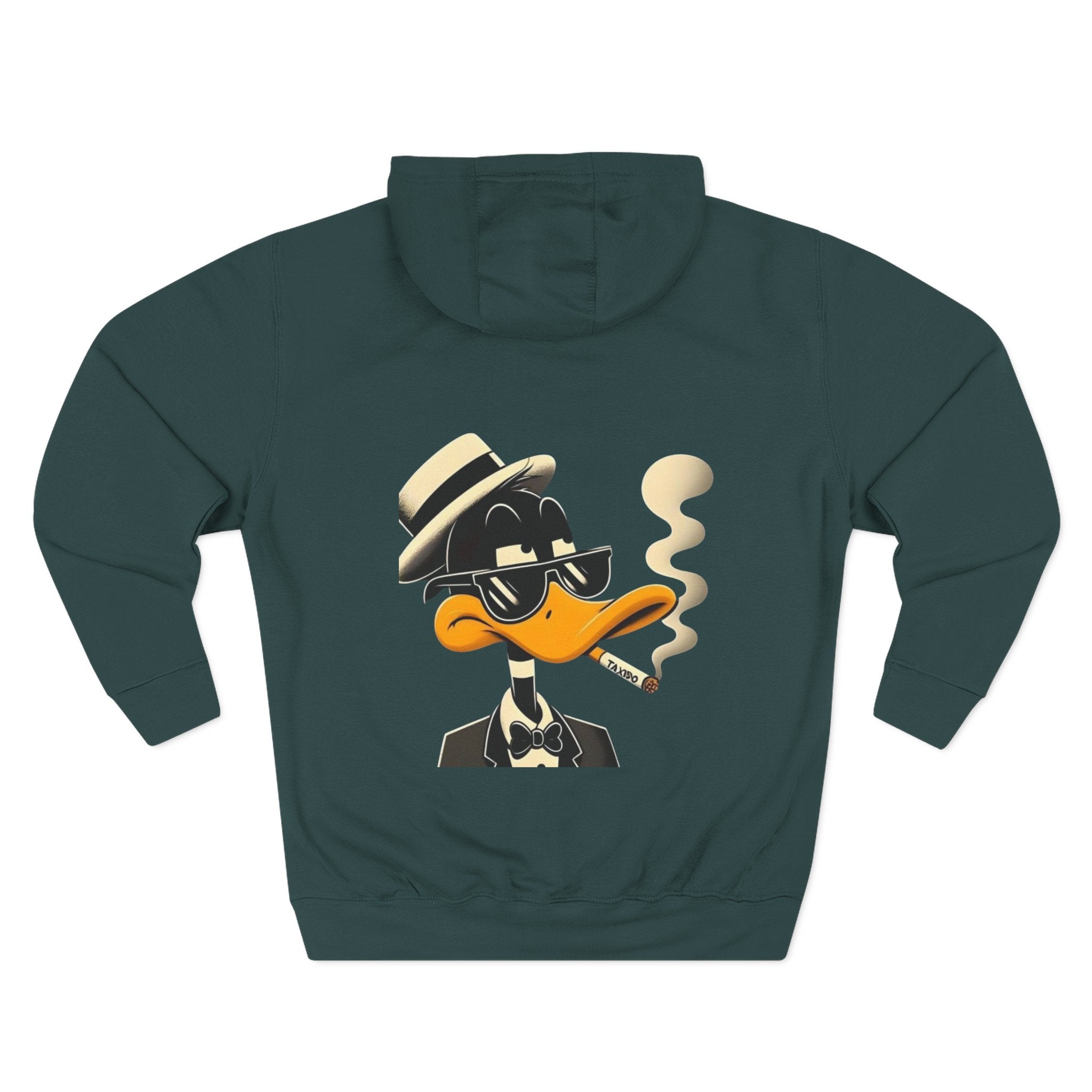 Who Cares? Duck Graphic Hoodie
