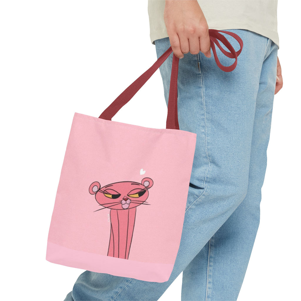Pink Panther Cute Face Tote Bag