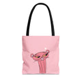 Pink Panther Cute Face Tote Bag