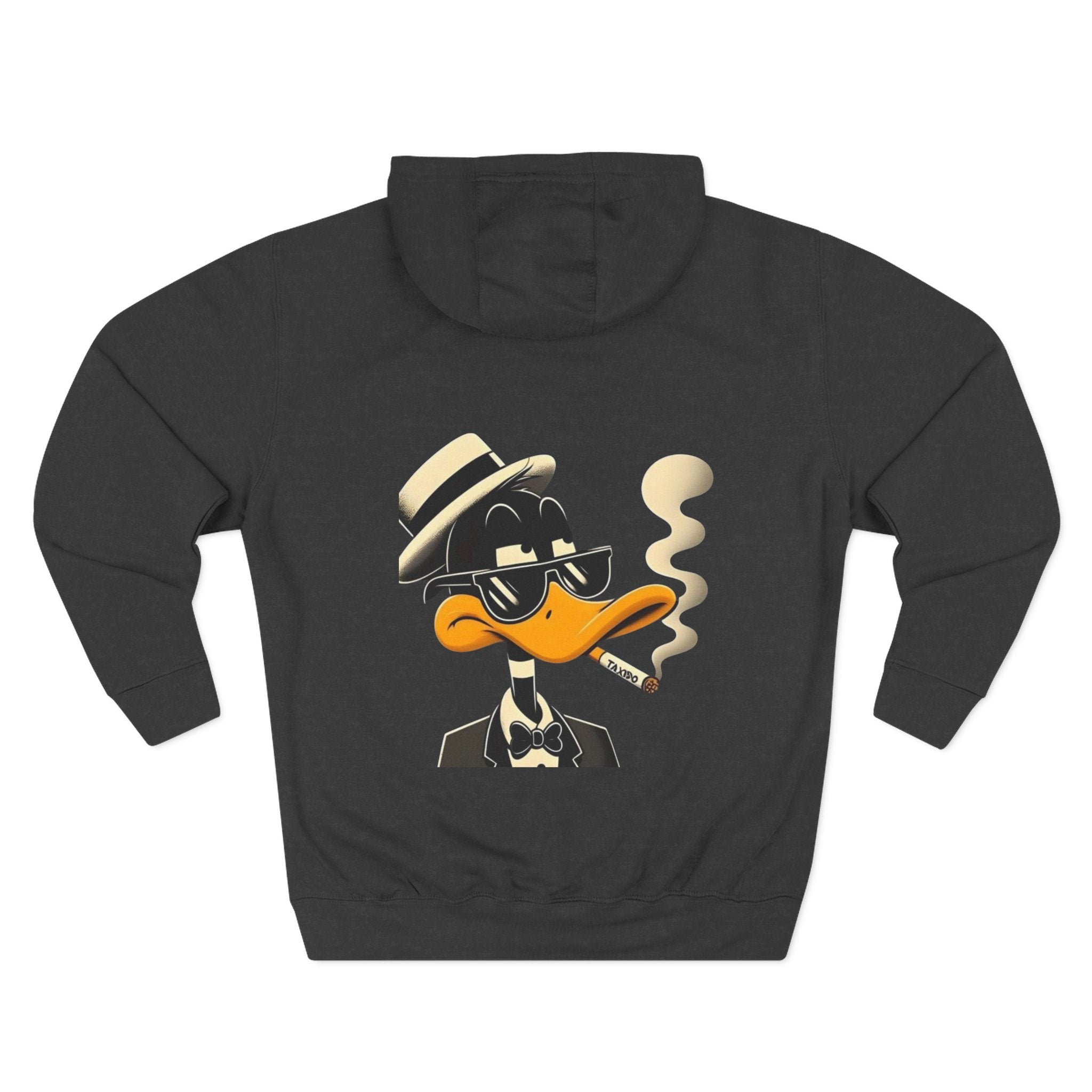 Who Cares? Duck Graphic Hoodie