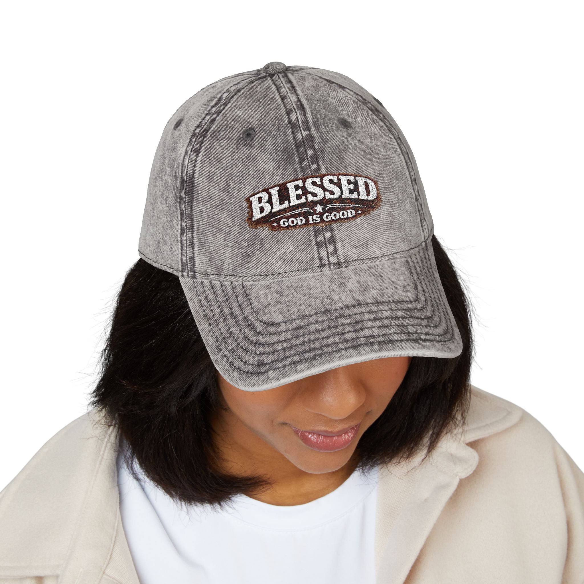Blessed Vintage Embroidered Cap