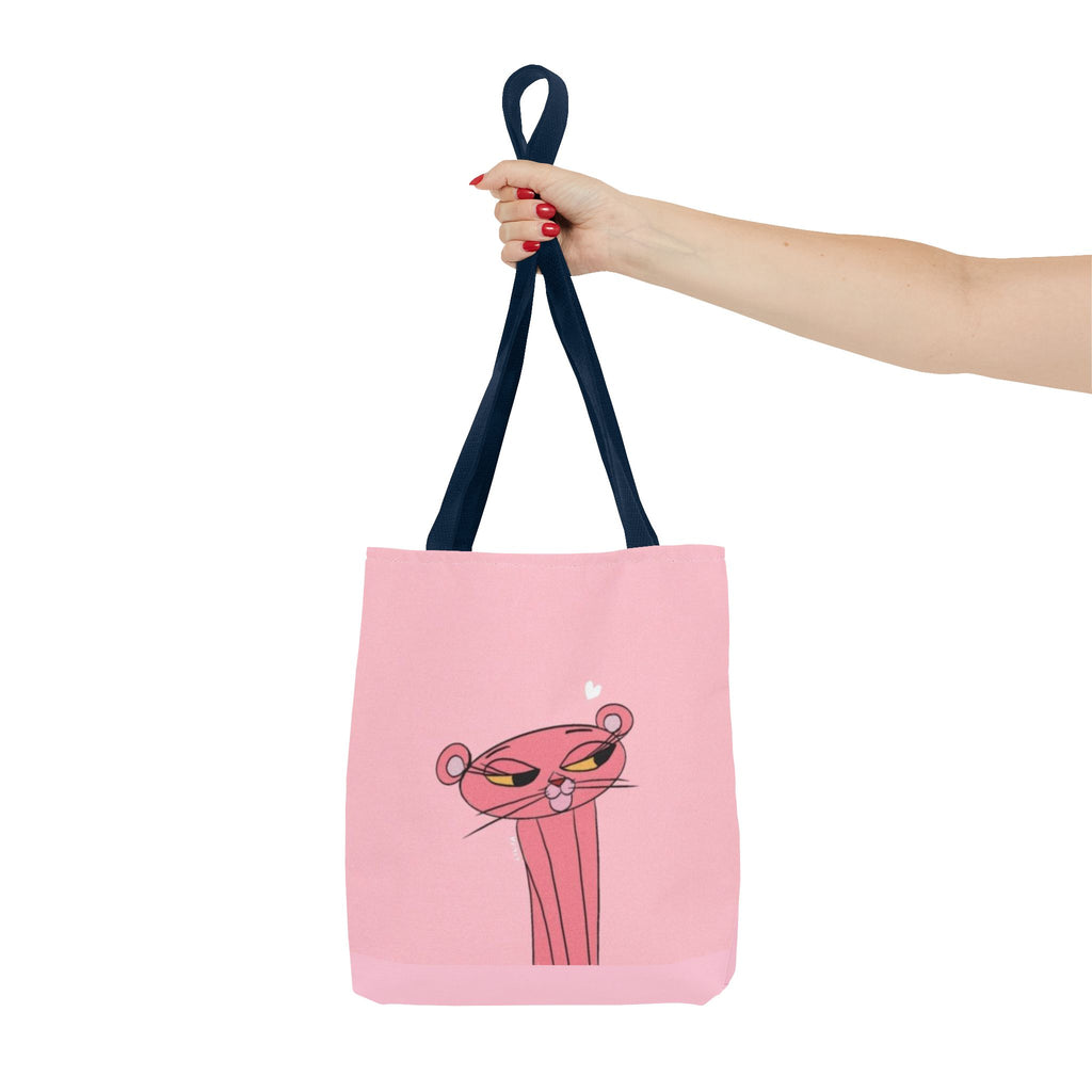 Pink Panther Cute Face Tote Bag