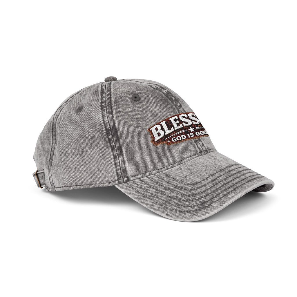Blessed Vintage Embroidered Cap