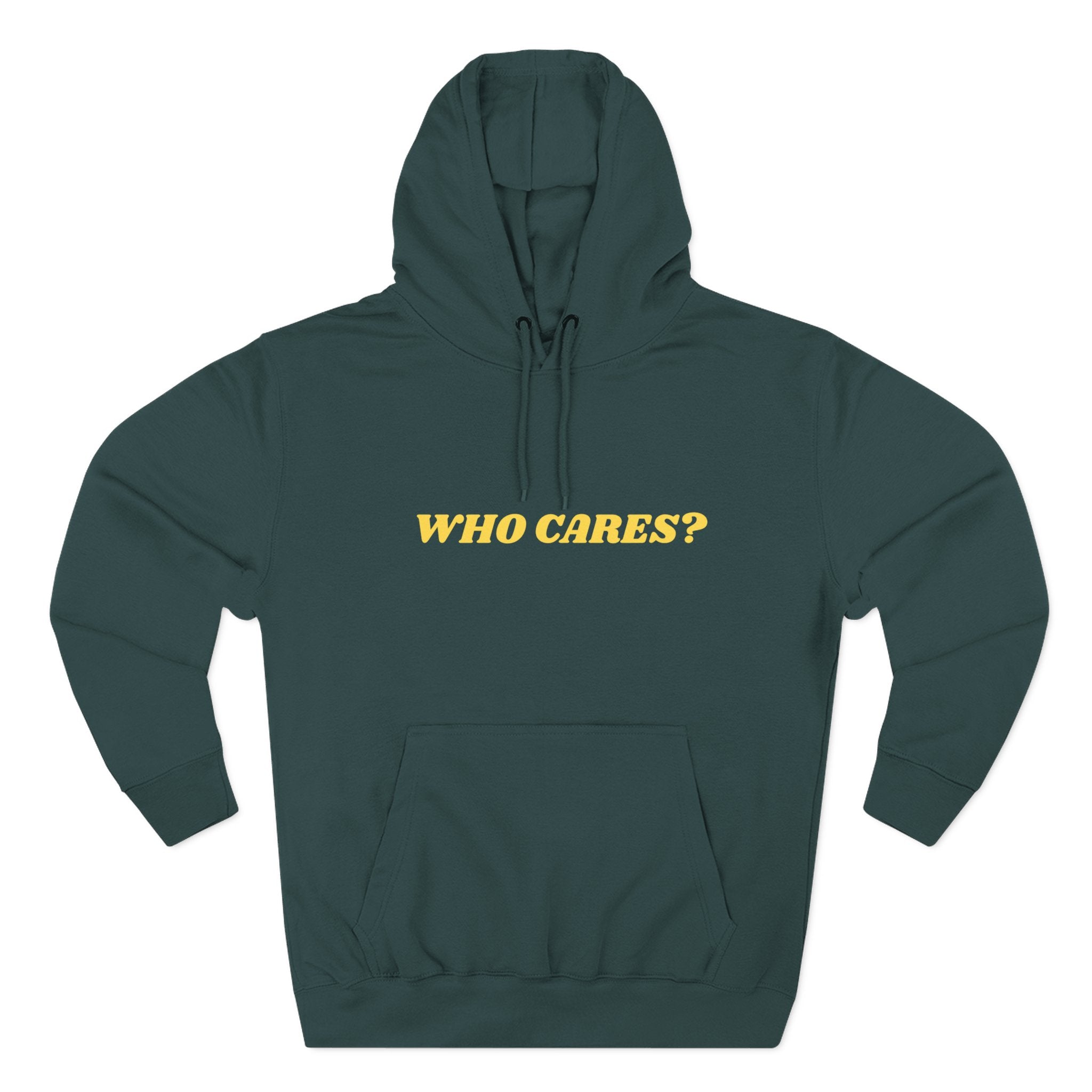 Who Cares? Duck Graphic Hoodie