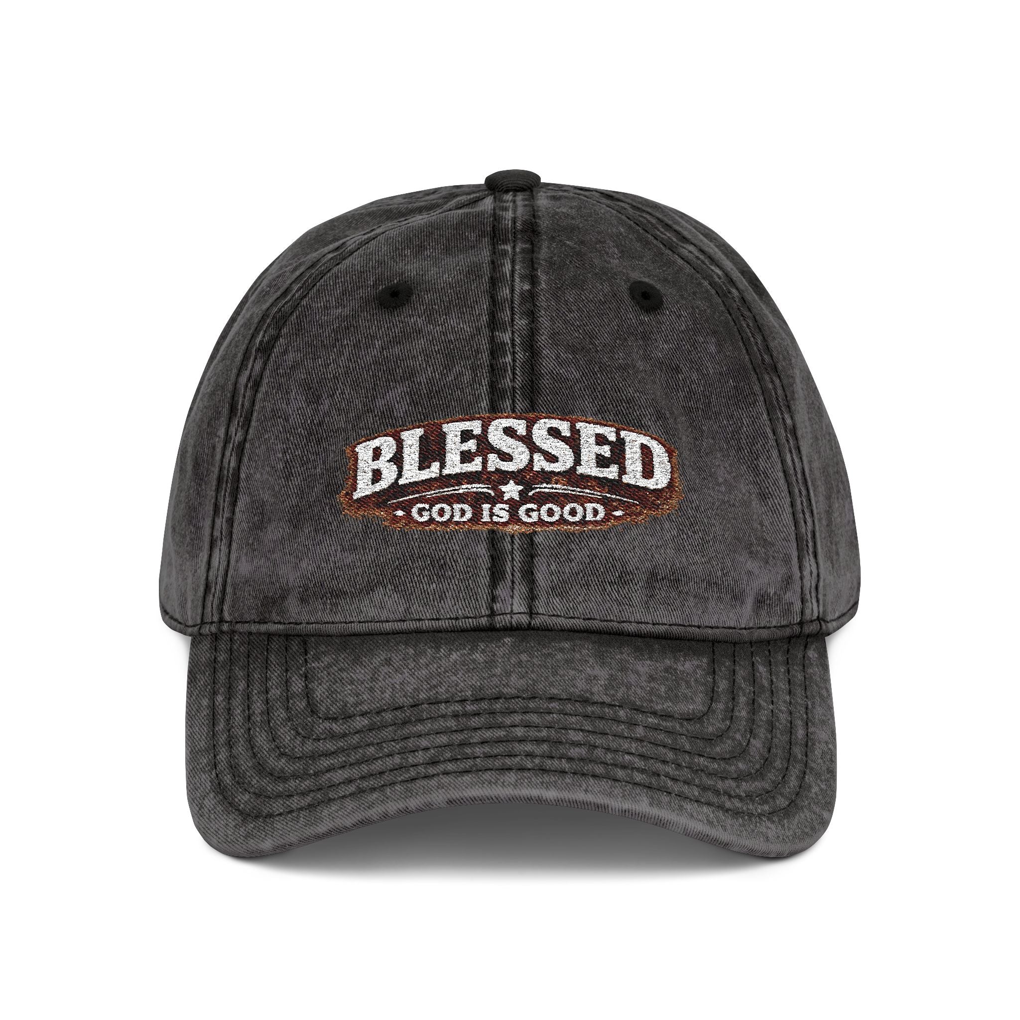Blessed Vintage Embroidered Cap