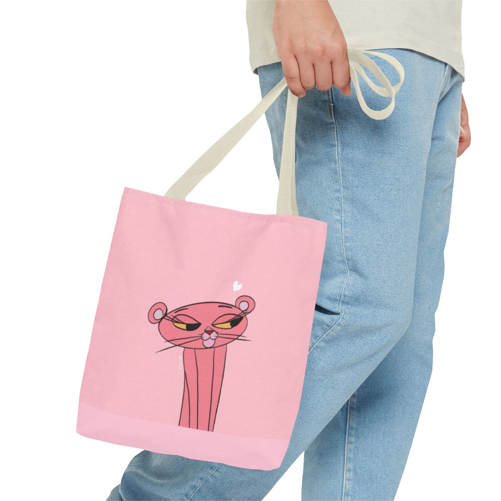 Pink Panther Cute Face Tote Bag