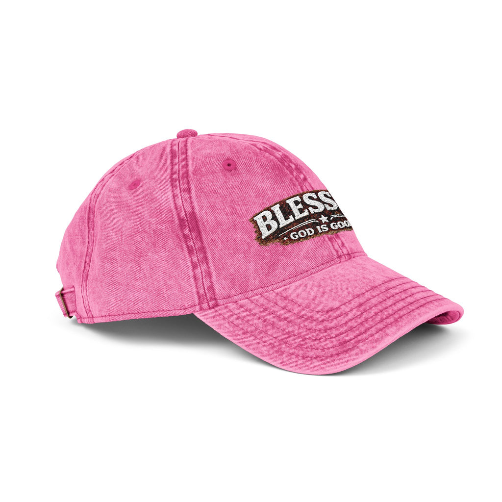 Blessed Vintage Embroidered Cap
