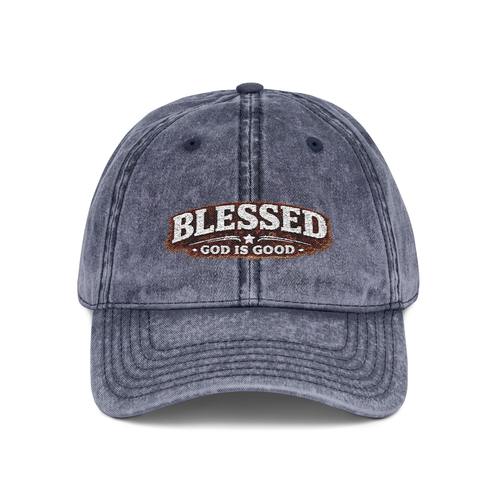 Blessed Vintage Embroidered Cap