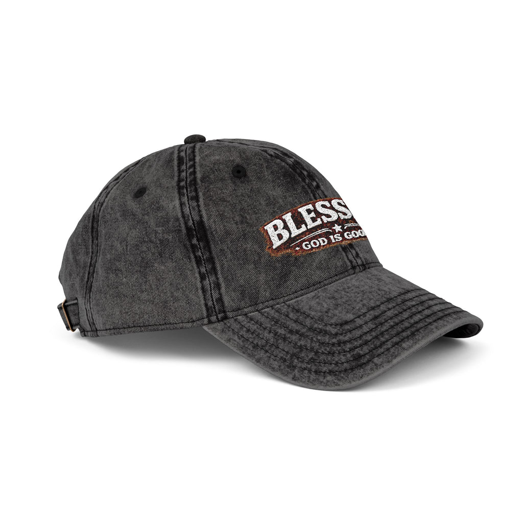 Blessed Vintage Embroidered Cap