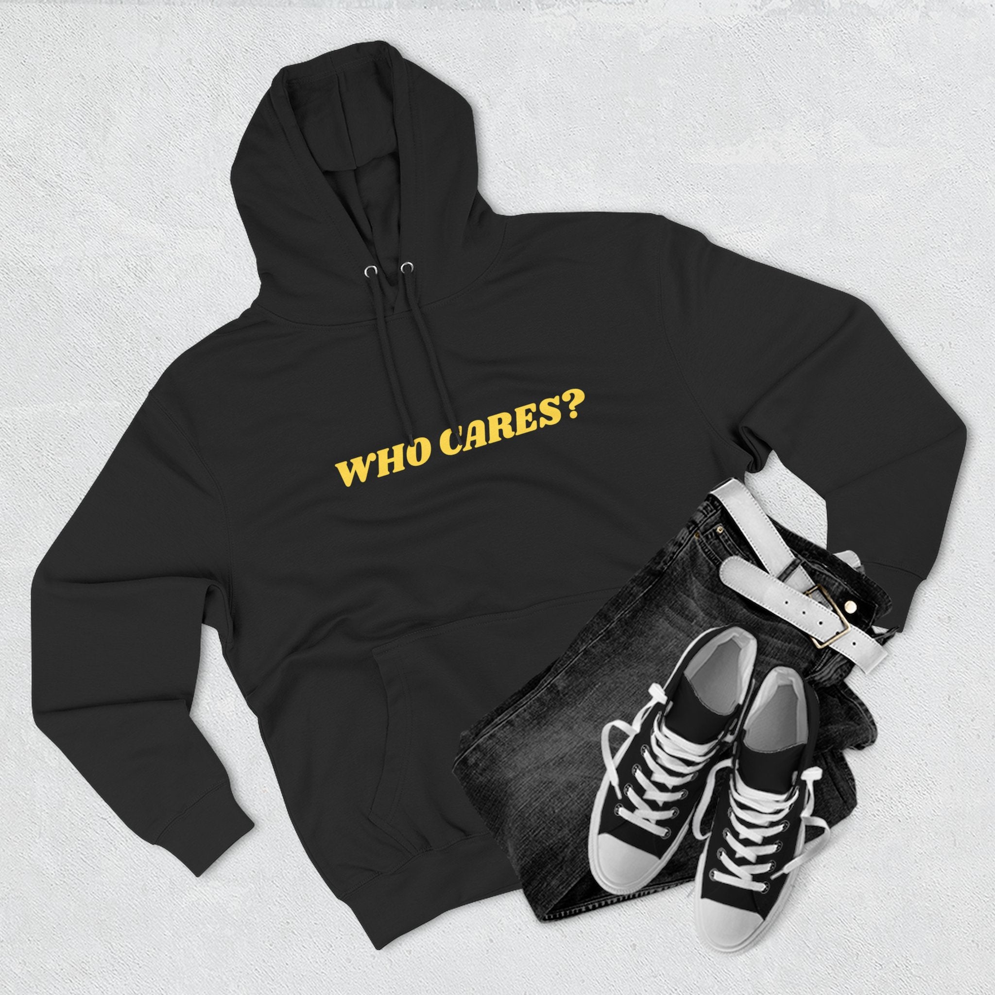 Who Cares? Duck Graphic Hoodie