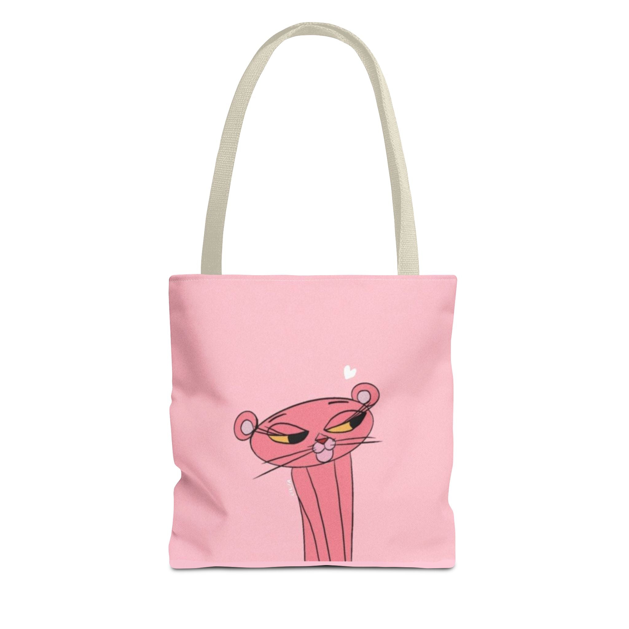 Pink Panther Cute Face Tote Bag